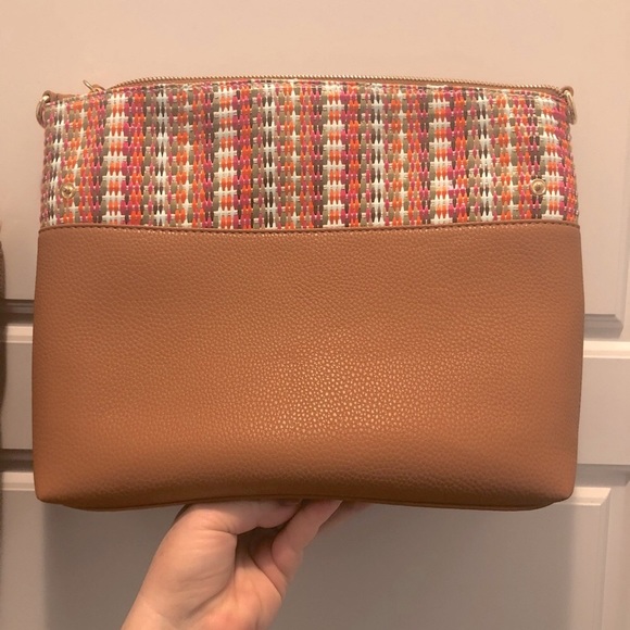 💖 BRAND NEW JustFab vegan leather double bag! - Picture 10 of 16